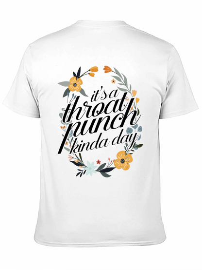 Floral Throat Punch Graphic Tee