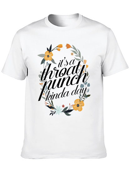 Floral Throat Punch Graphic Tee