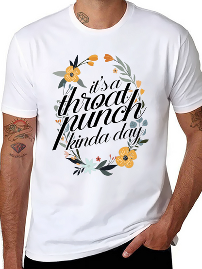 Floral Throat Punch Graphic Tee