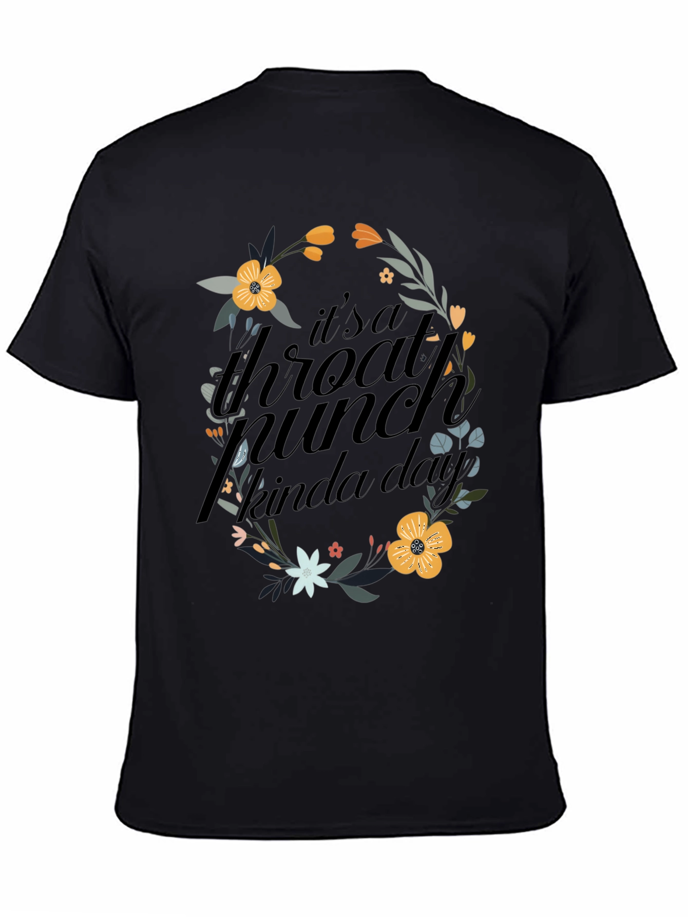 Floral Throat Punch Graphic Tee