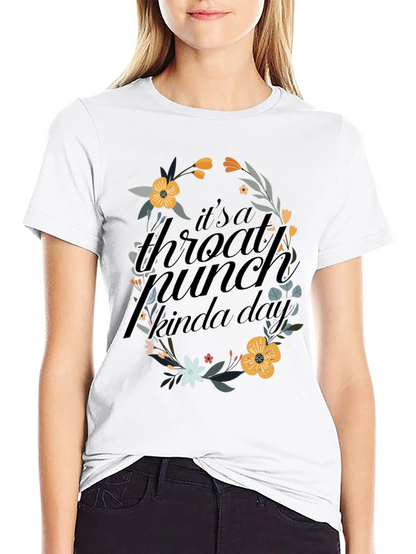 Floral Throat Punch Graphic Tee