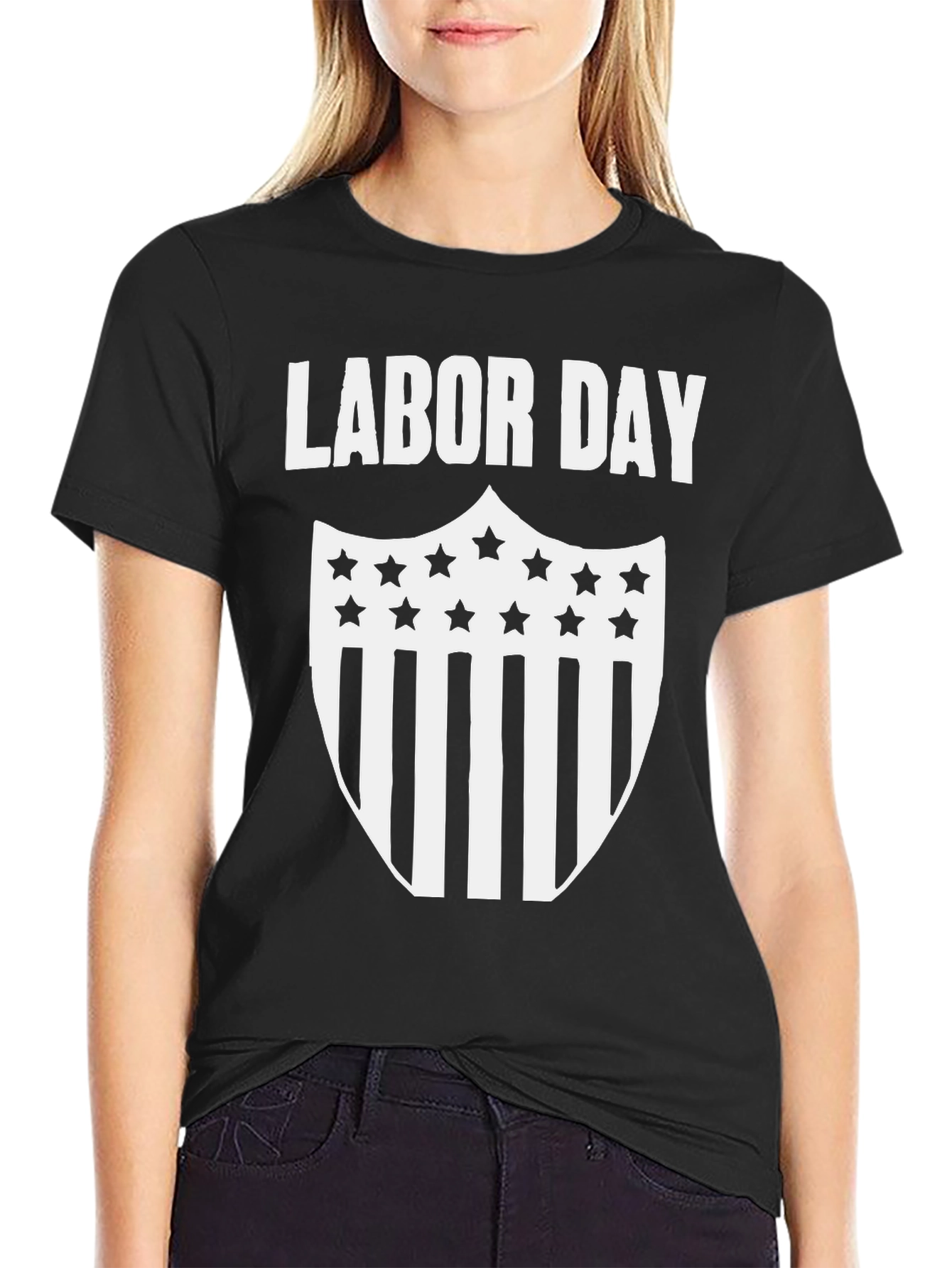 Labor Day T-Shirt - American Patriotic Design