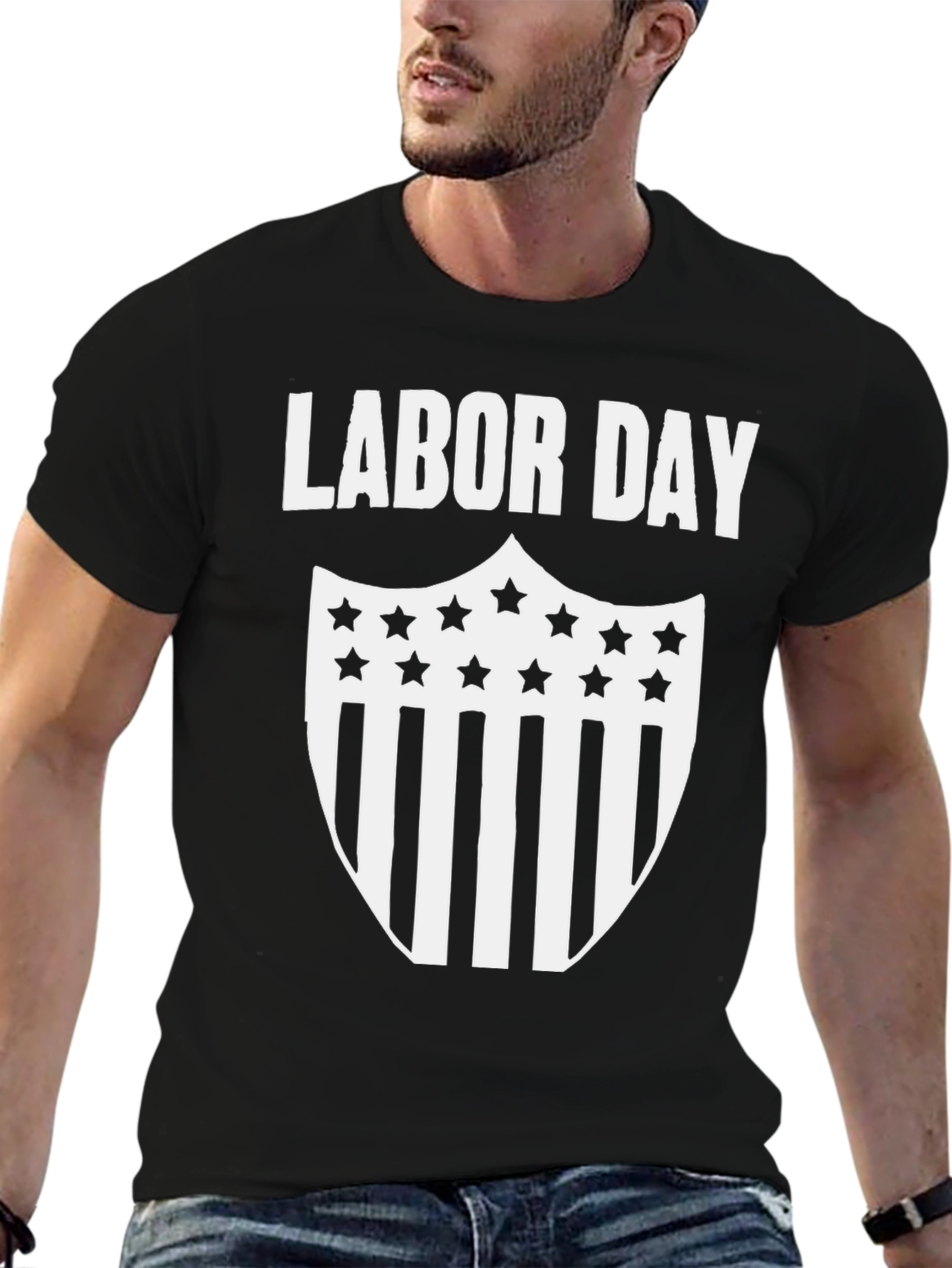 Labor Day T-Shirt - American Patriotic Design