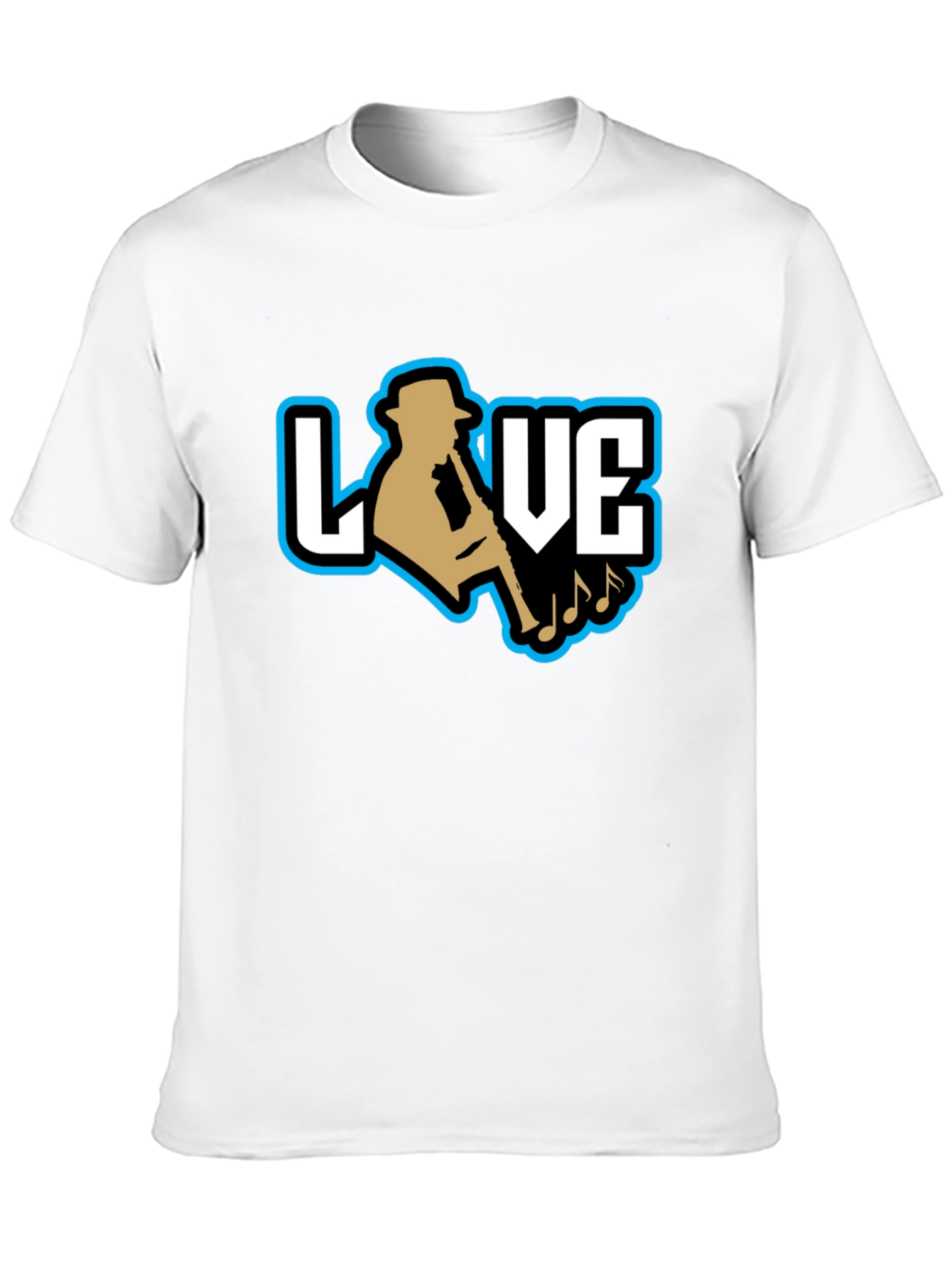 Love Music T-Shirt - Clarinet Player Tee