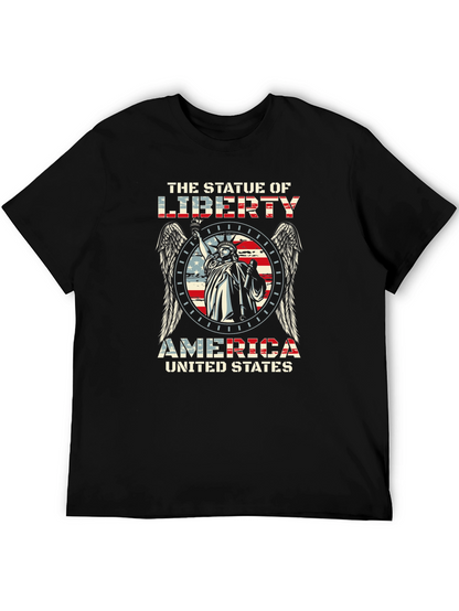 Statue of Liberty Graphic Tee - Patriotic Design