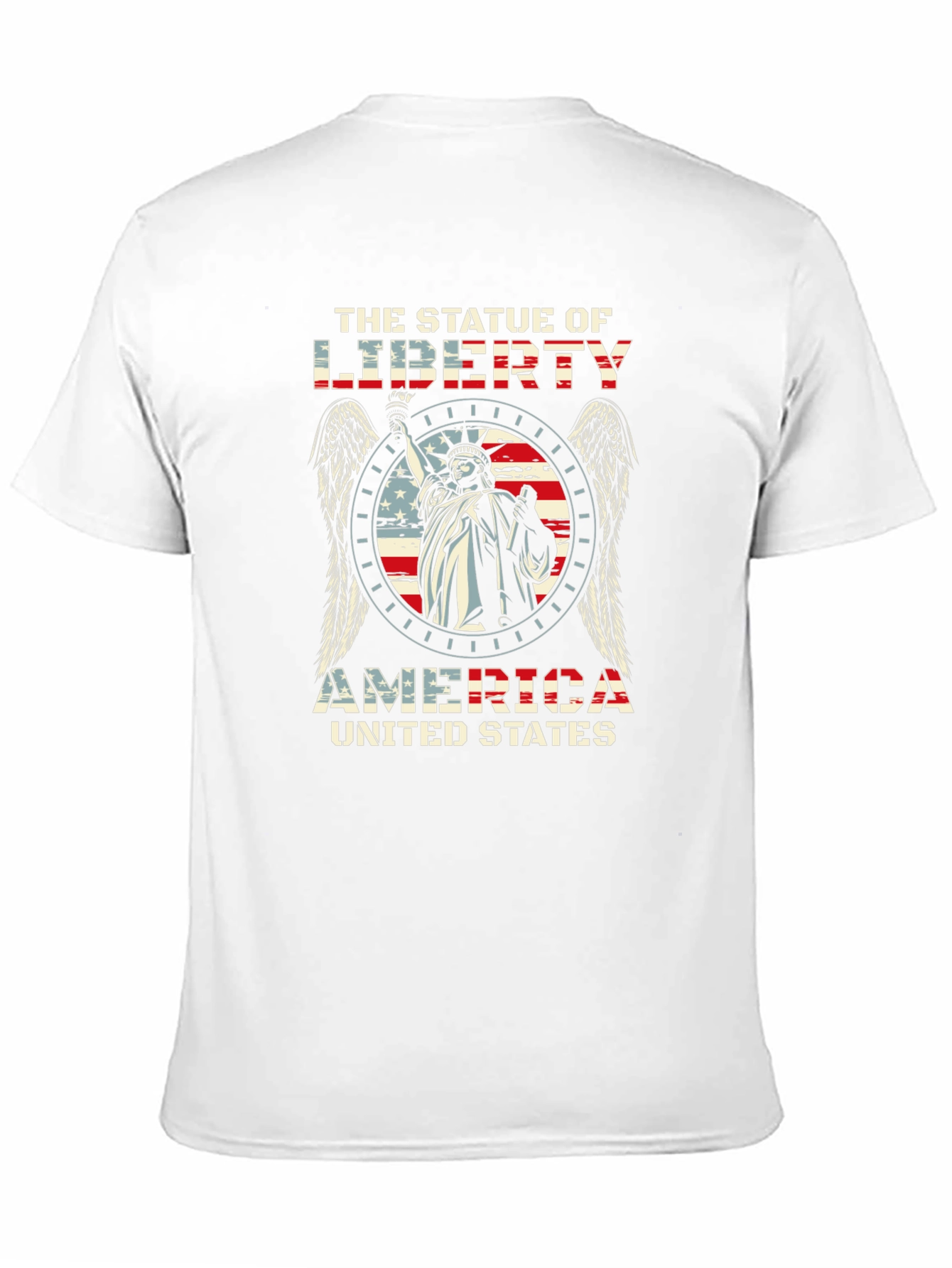Statue of Liberty Graphic Tee - Patriotic Design