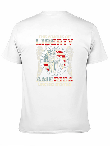 Statue of Liberty Graphic Tee - Patriotic Design