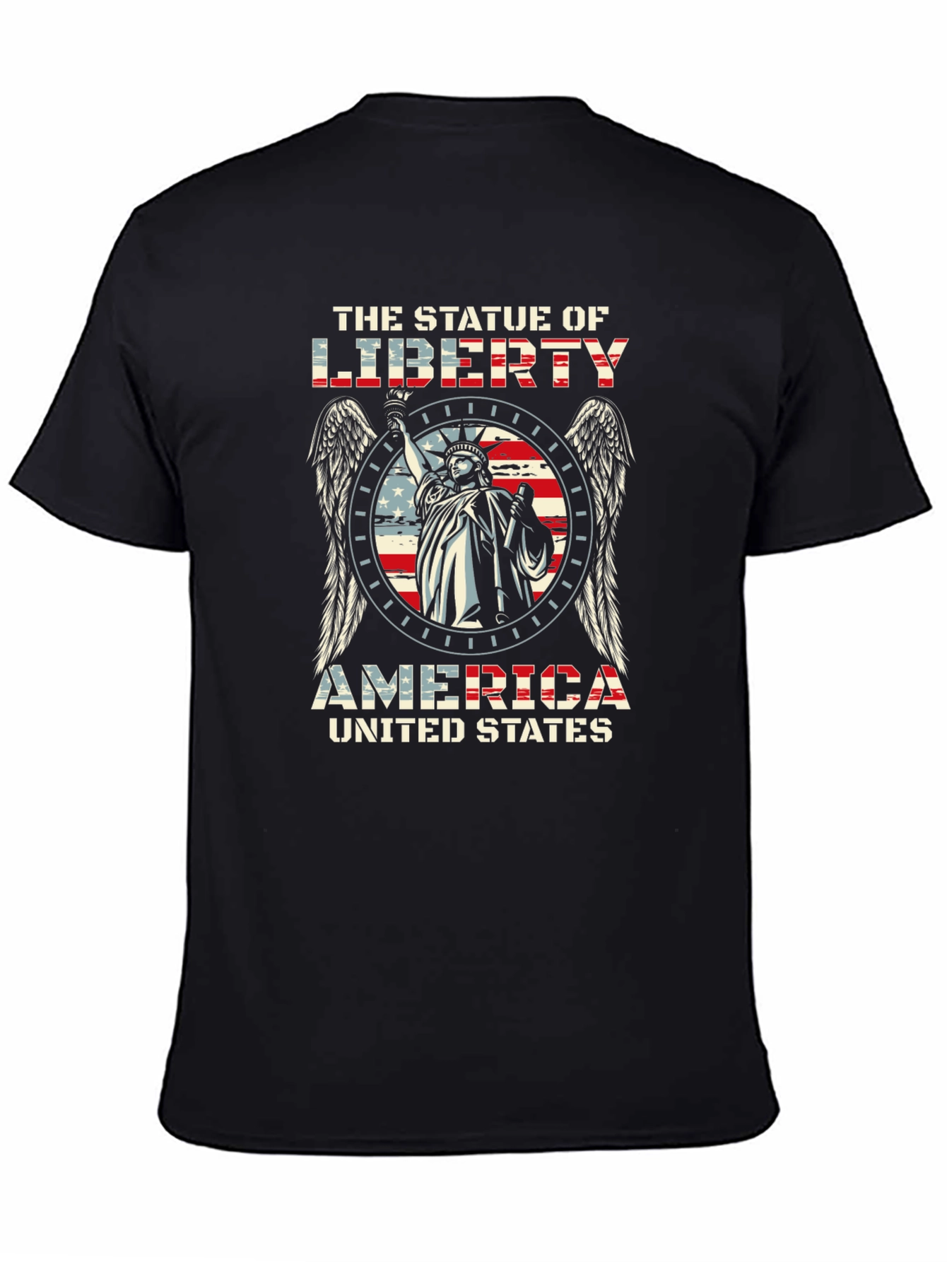 Statue of Liberty Graphic Tee - Patriotic Design