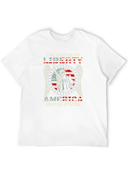 Statue of Liberty Graphic Tee - Patriotic Design