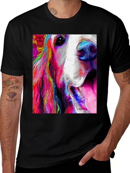 Dog Art Black Tee