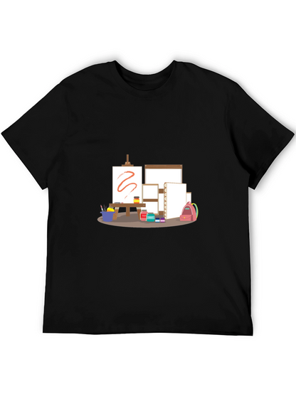 Artists Studio T-Shirt - Creative Canvas Design