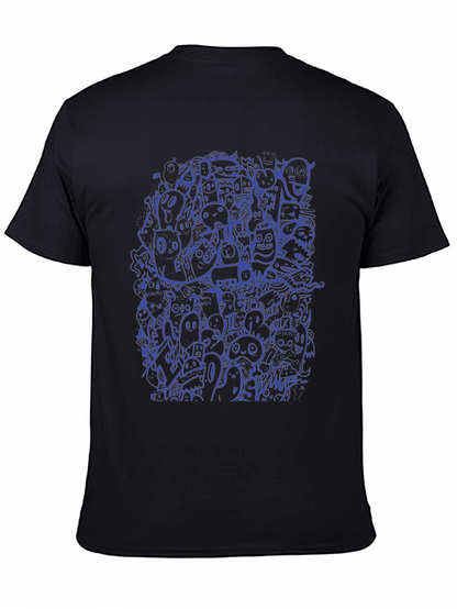 Funky Doodle Graphic T-Shirt