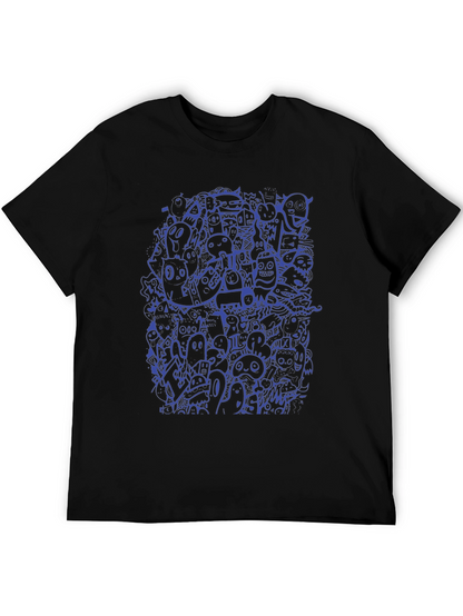 Funky Doodle Graphic T-Shirt
