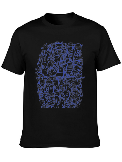 Funky Doodle Graphic T-Shirt