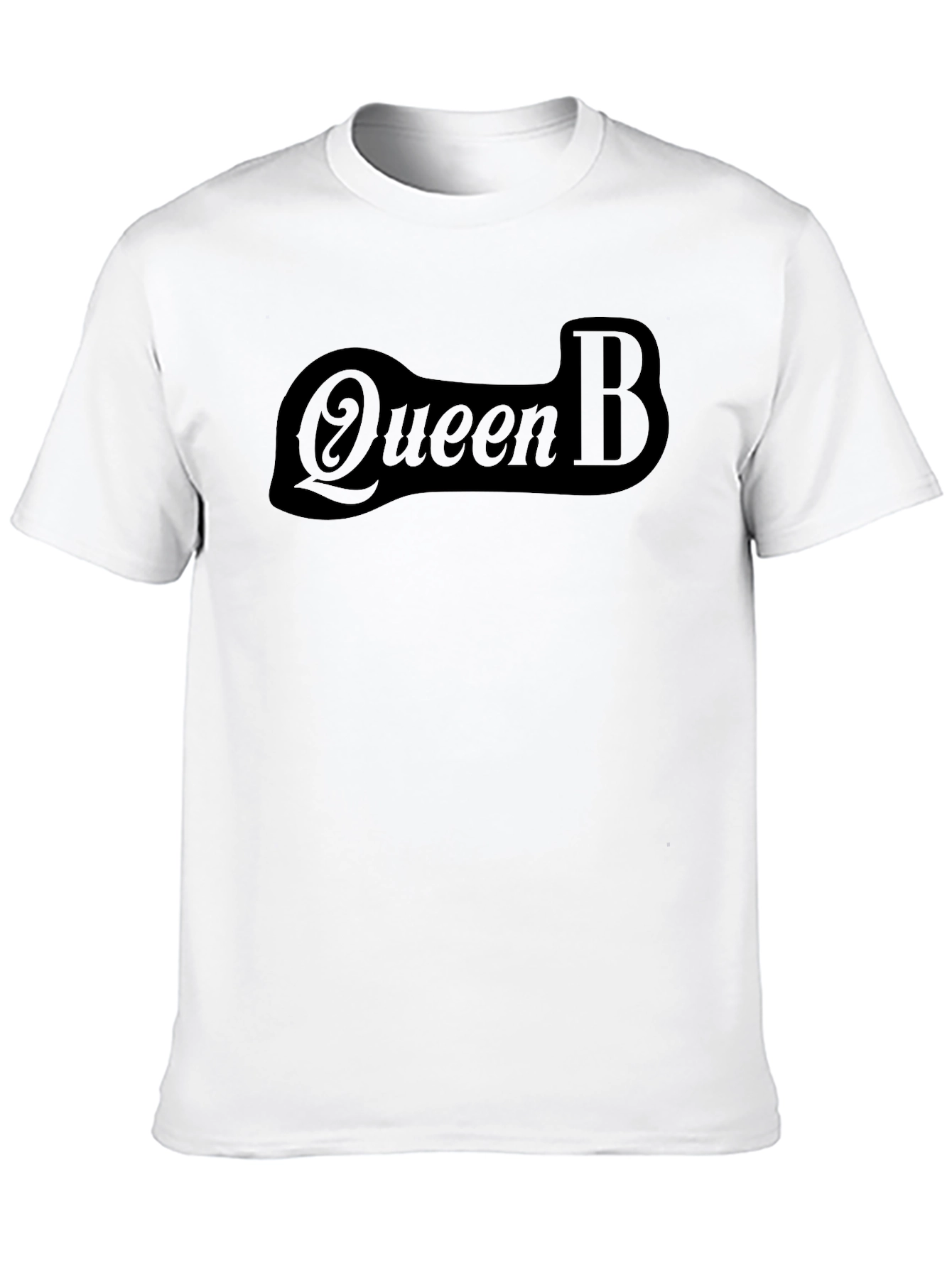 Queen B Graphic T-Shirt - Stylish Black Tee