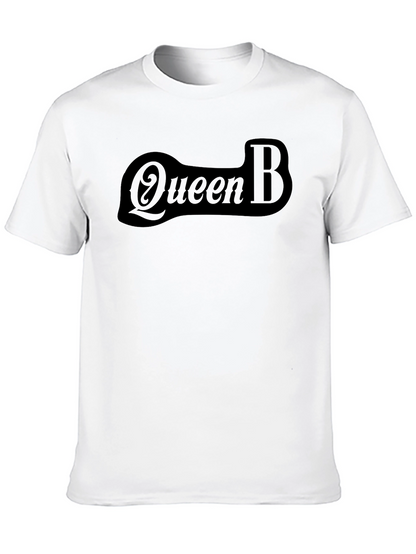 Queen B Graphic T-Shirt - Stylish Black Tee