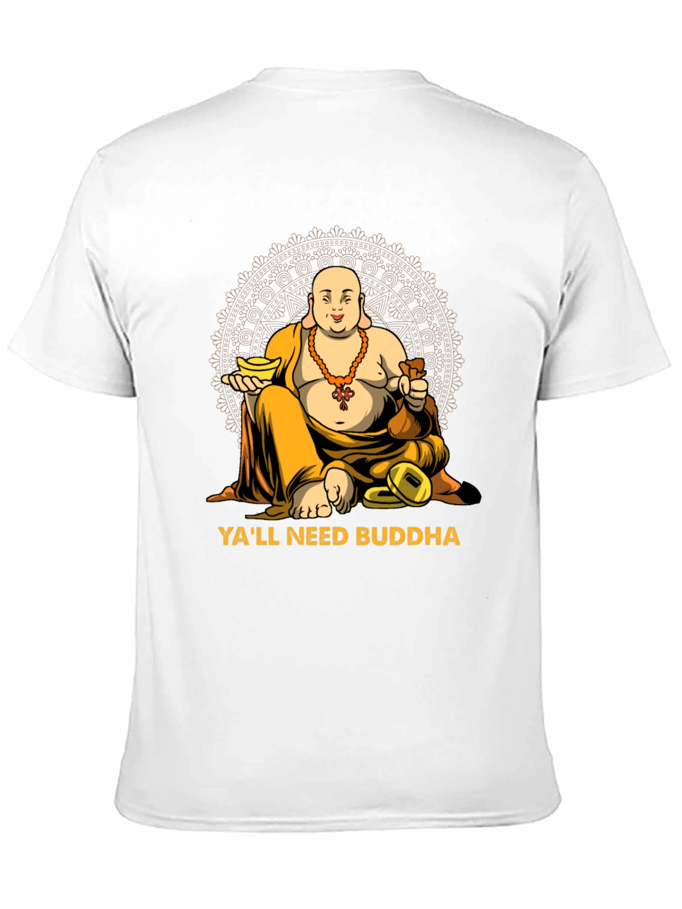 Yall Need Buddha Graphic T-Shirt - Relaxed Fit