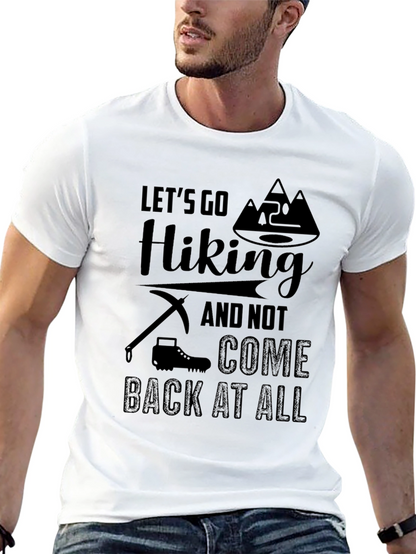 Hiking Adventure T-Shirt - Black