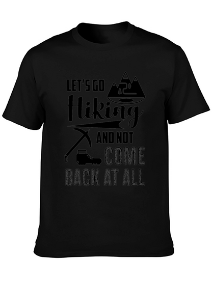 Hiking Adventure T-Shirt - Black