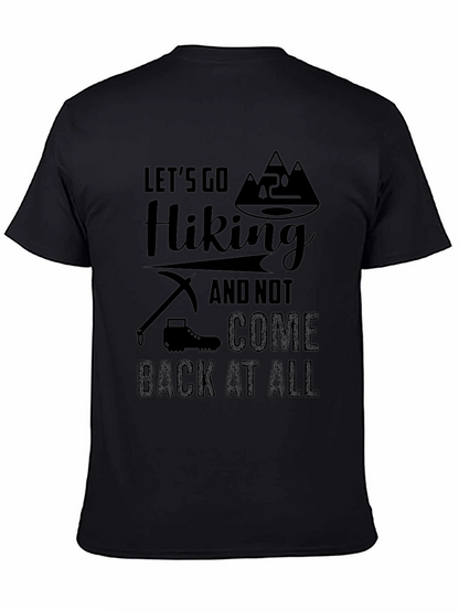 Hiking Adventure T-Shirt - Black