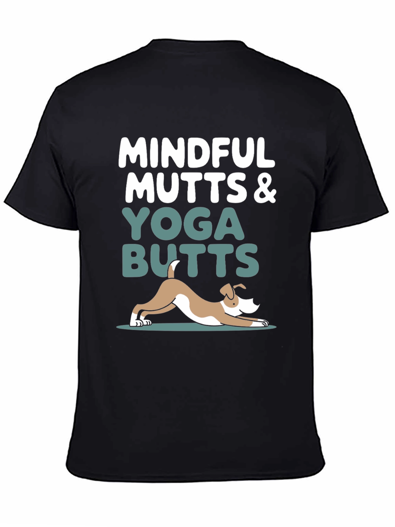 Mindful Mutts & Yoga Butts Graphic Tee
