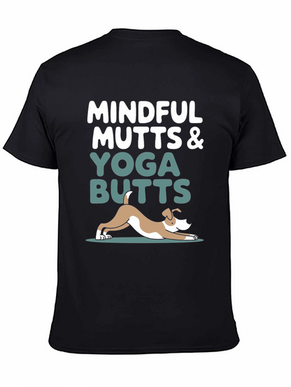 Mindful Mutts & Yoga Butts Graphic Tee
