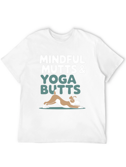 Mindful Mutts & Yoga Butts Graphic Tee