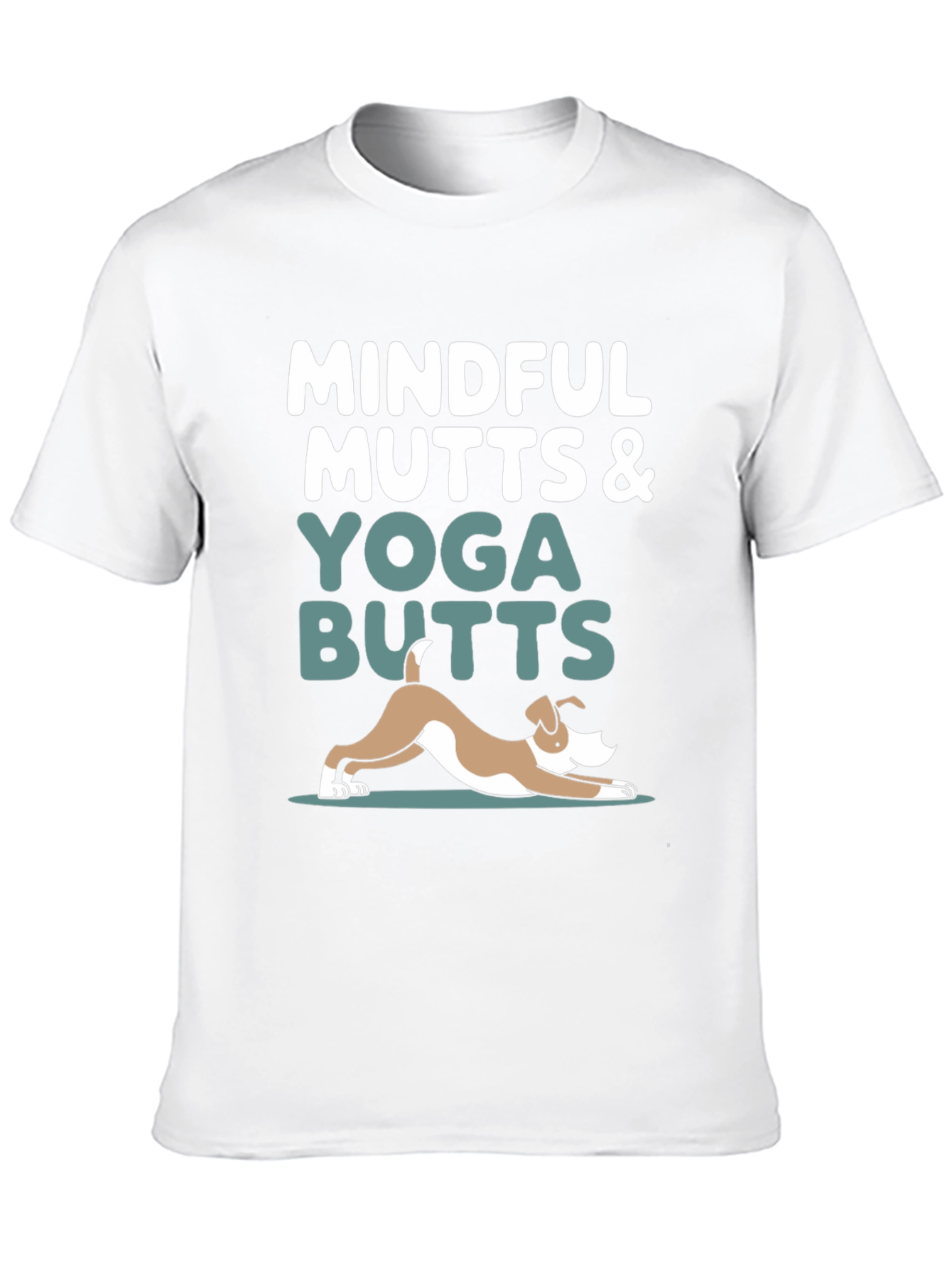 Mindful Mutts & Yoga Butts Graphic Tee