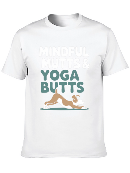 Mindful Mutts & Yoga Butts Graphic Tee