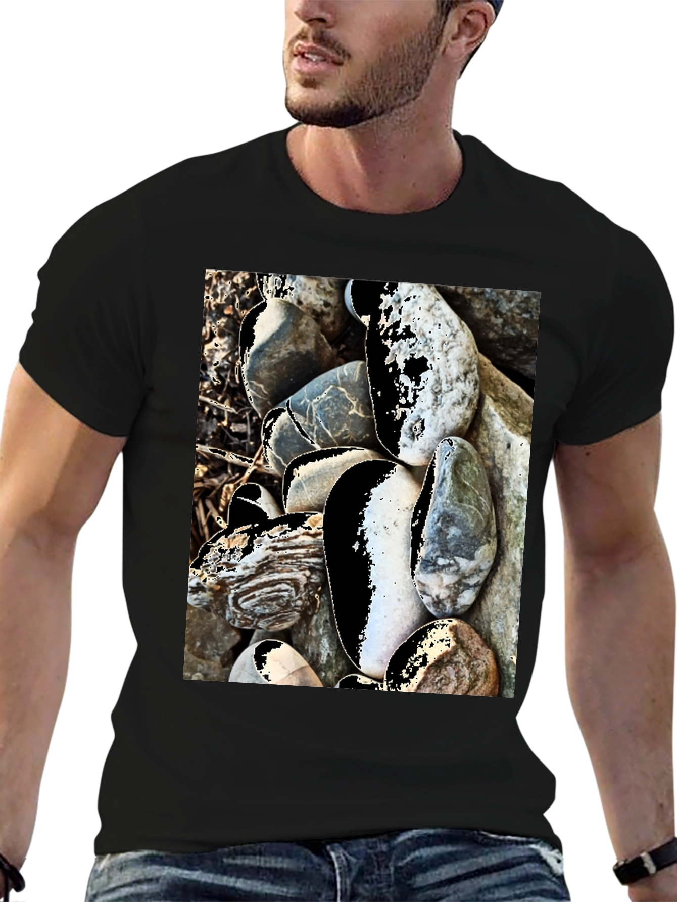 Abstract Stone T-Shirt