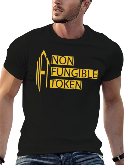 NFT Non-Fungible Token Graphic Tee - Black