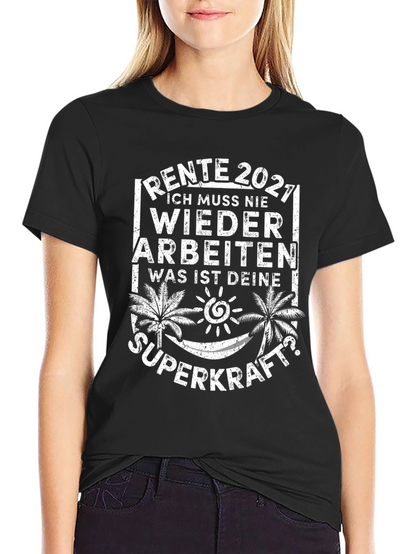 Rente 2021 Retirement T-Shirt