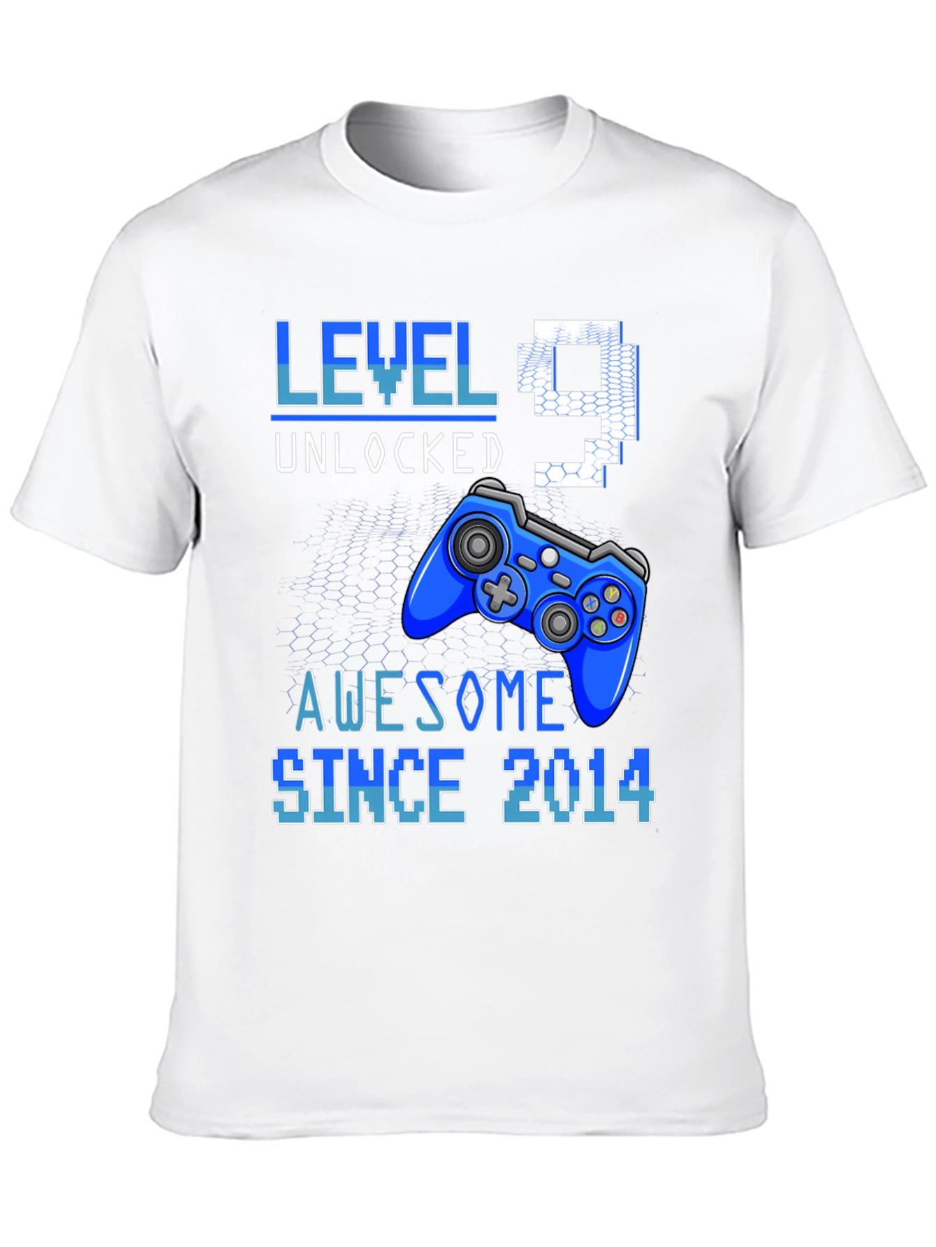 Level 9 Unlocked Awesome Since 2014 T-Shirt