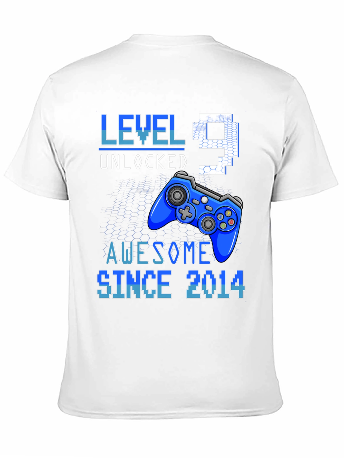 Level 9 Unlocked Awesome Since 2014 T-Shirt