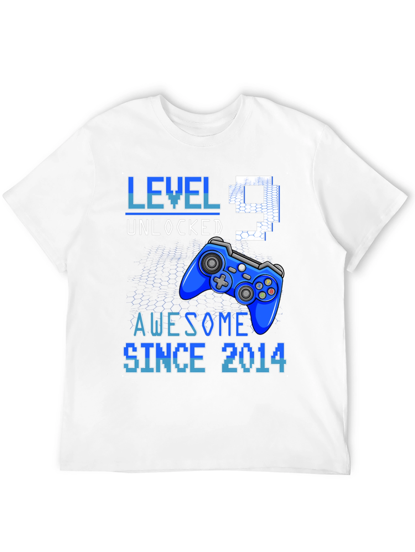 Level 9 Unlocked Awesome Since 2014 T-Shirt