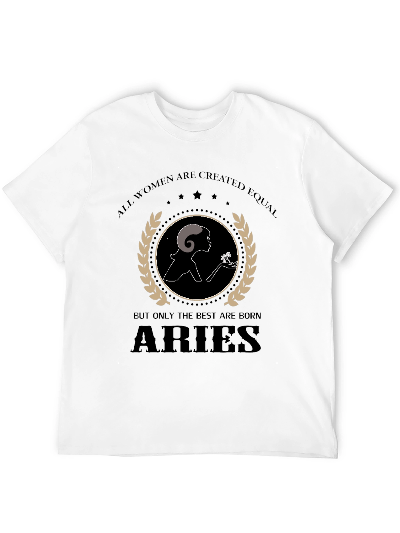 Aries Zodiac Womens T-Shirt - Empowering Design