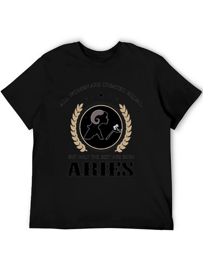 Aries Zodiac Womens T-Shirt - Empowering Design