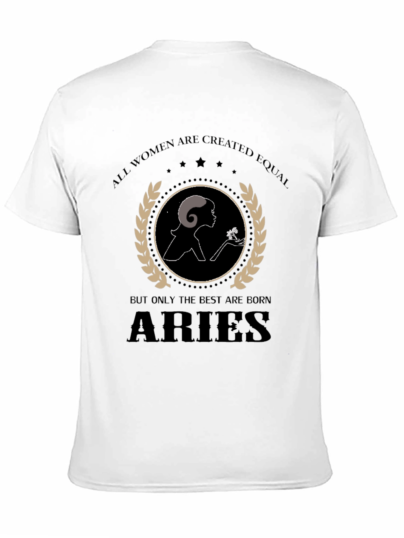 Aries Zodiac Womens T-Shirt - Empowering Design