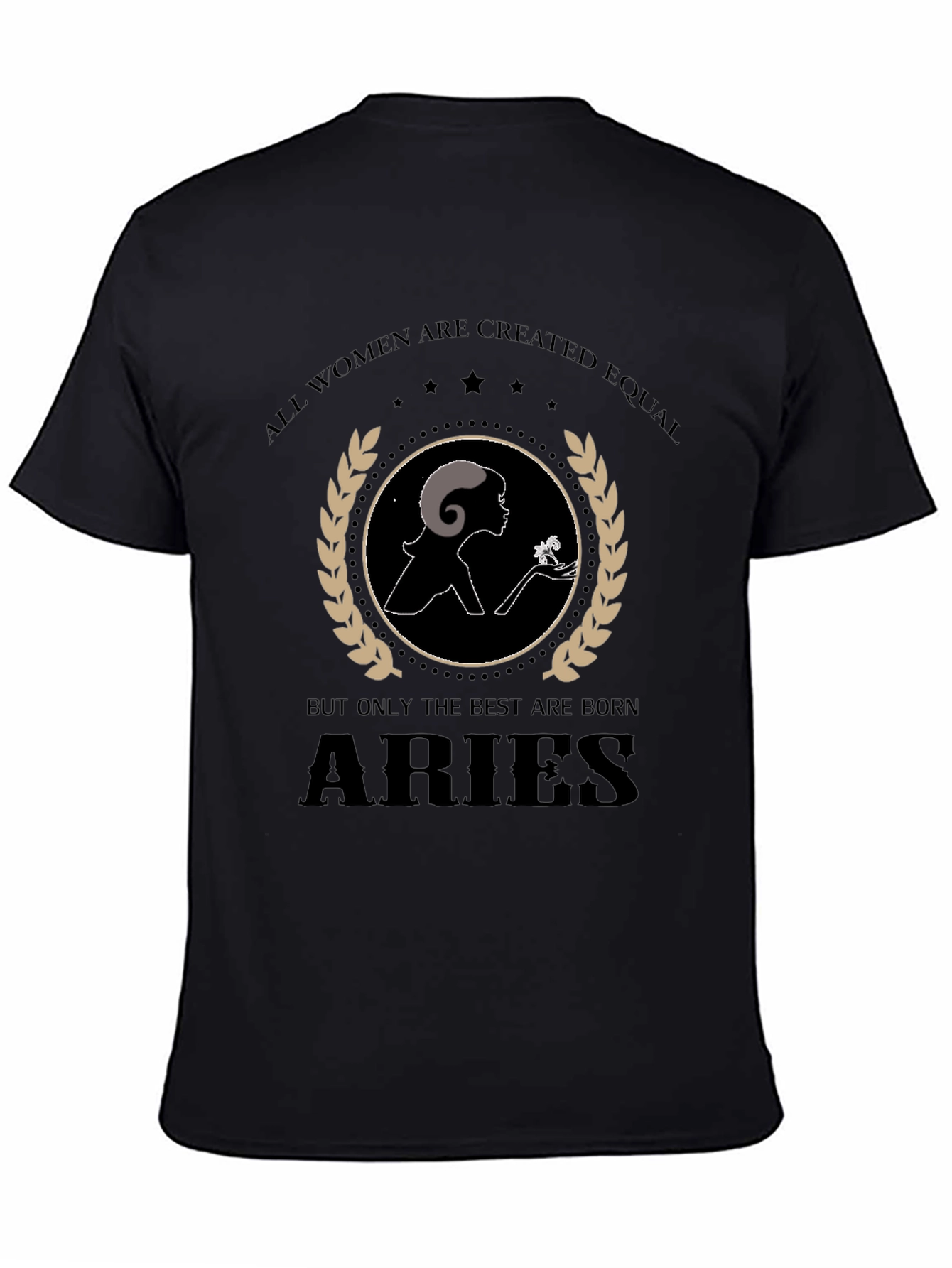 Aries Zodiac Womens T-Shirt - Empowering Design