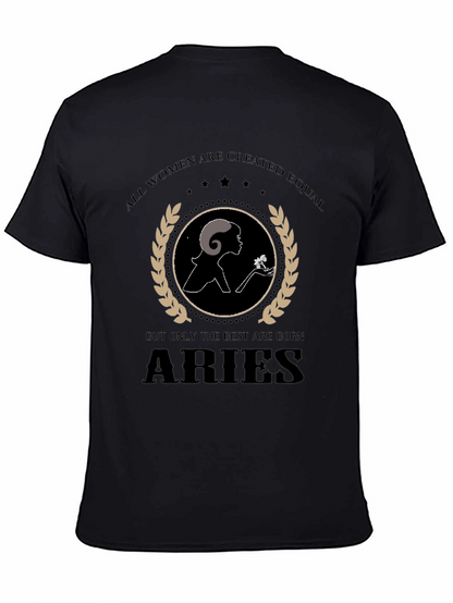 Aries Zodiac Womens T-Shirt - Empowering Design