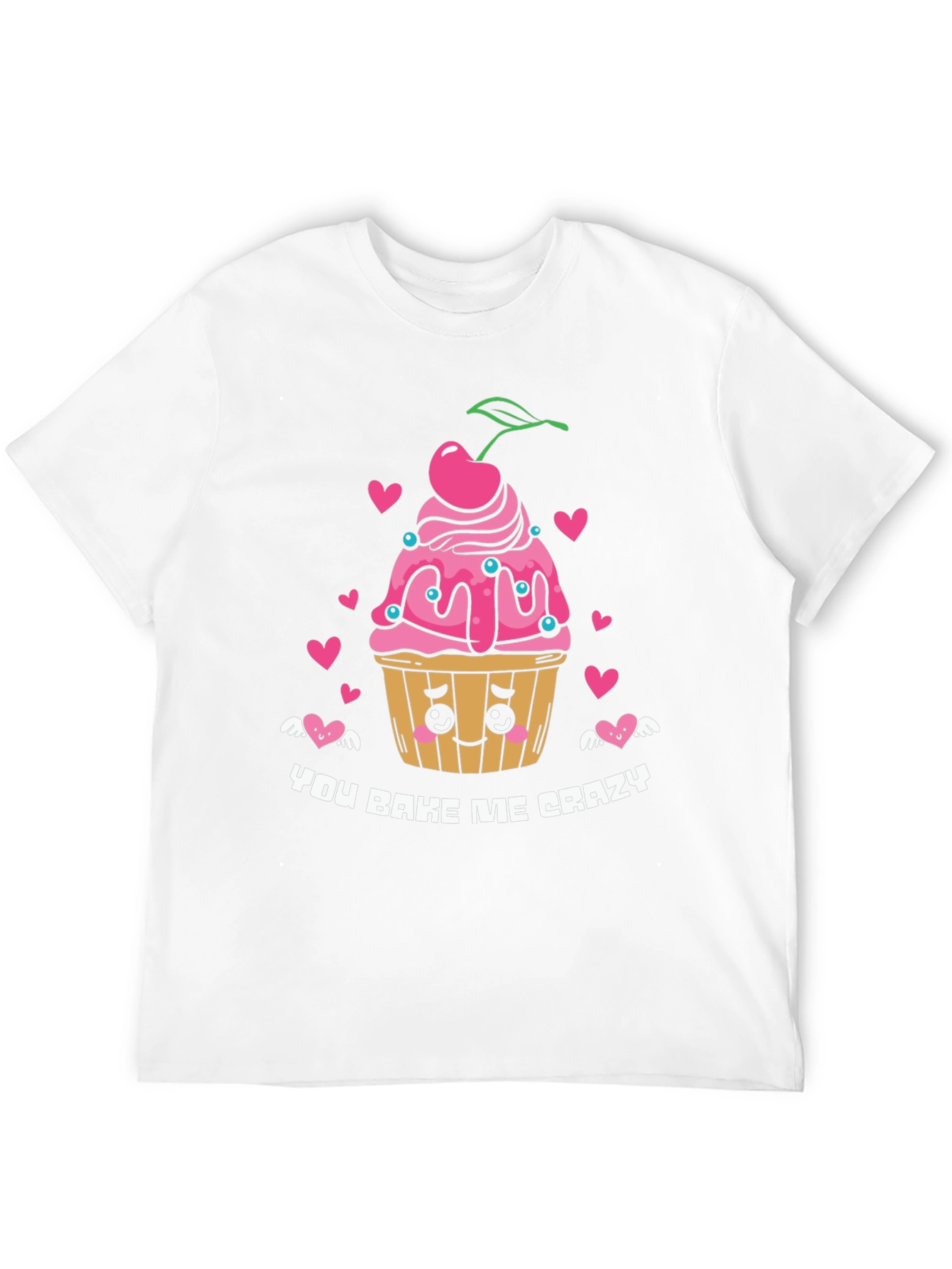 You Bake Me Crazy Graphic Tee - Black