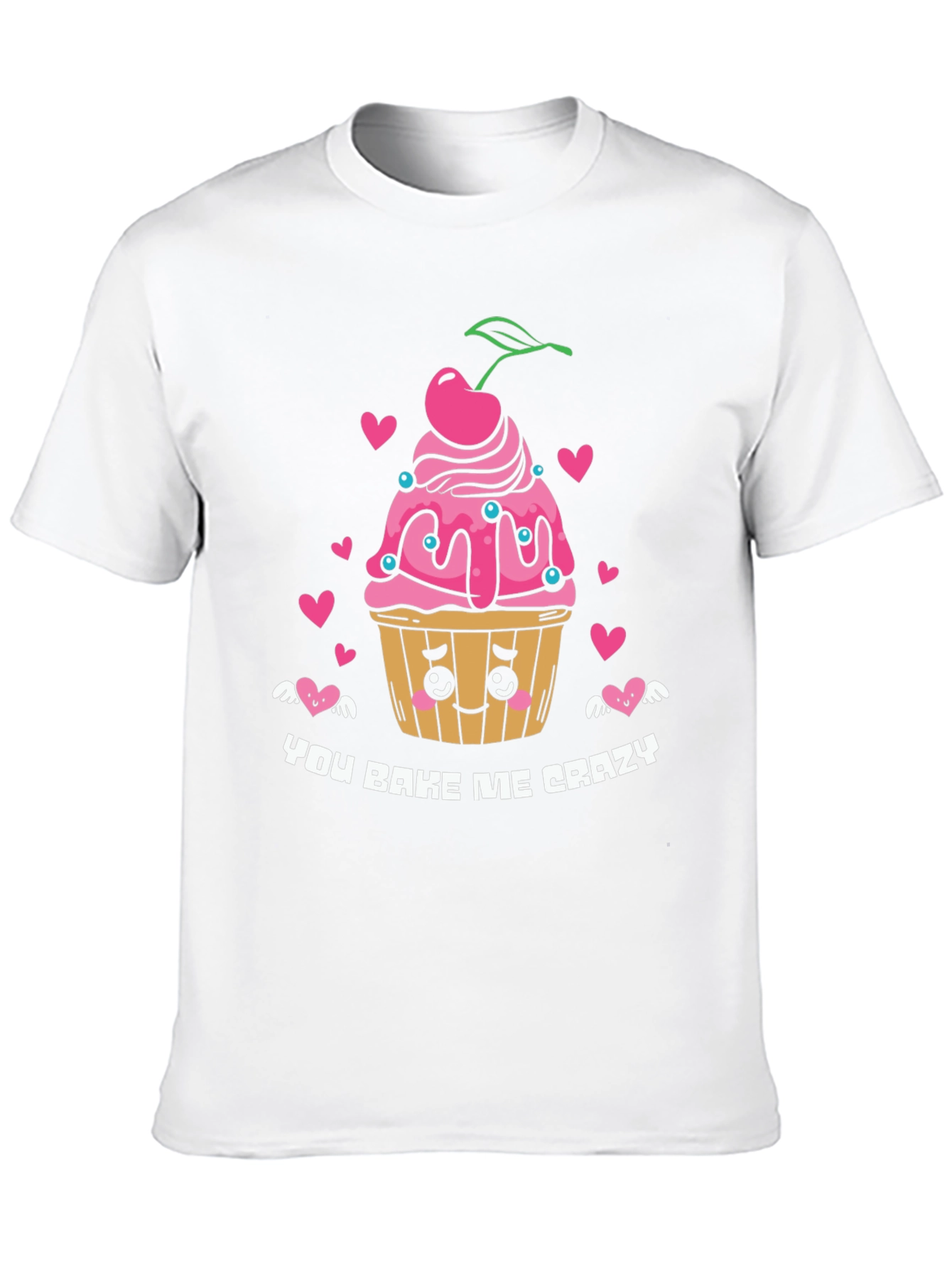 You Bake Me Crazy Graphic Tee - Black
