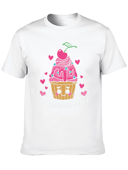 You Bake Me Crazy Graphic Tee - Black