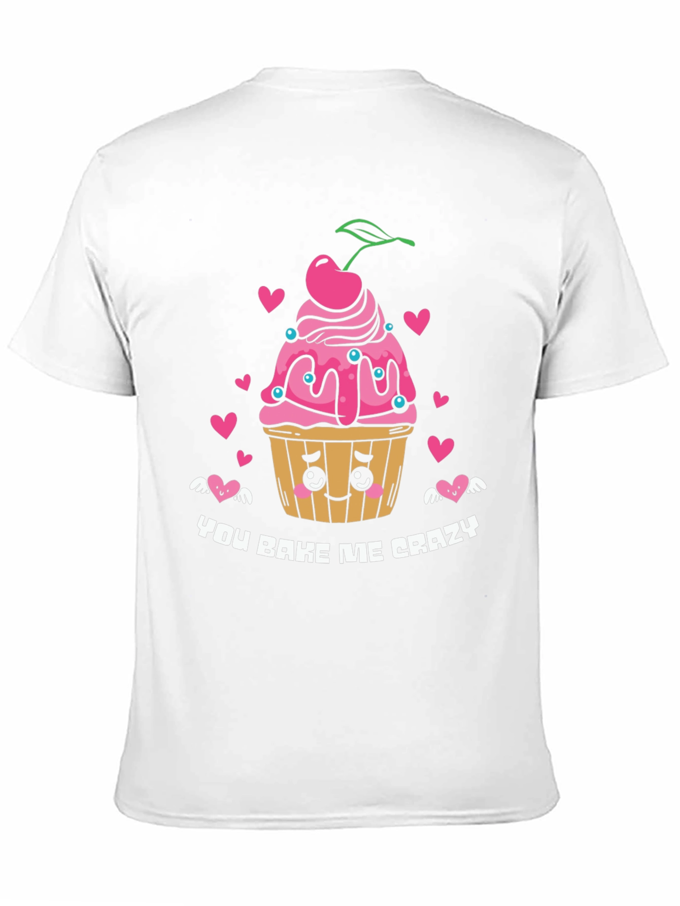 You Bake Me Crazy Graphic Tee - Black