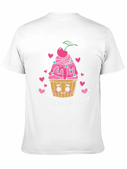 You Bake Me Crazy Graphic Tee - Black