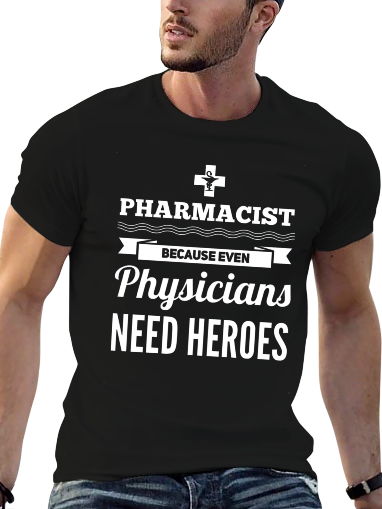 Pharmacist Hero T-Shirt - Medical Profession Apparel