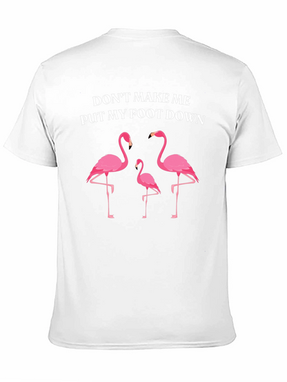 Funny Flamingo Graphic Tee - Dont Make Me T-Shirt