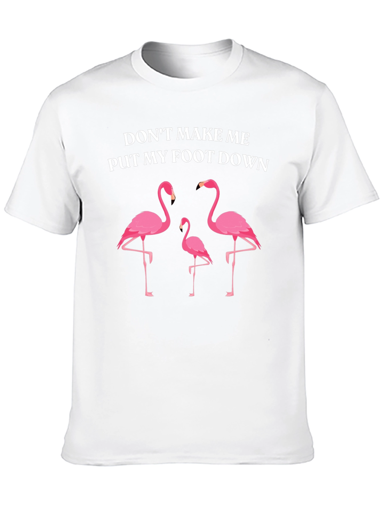 Funny Flamingo Graphic Tee - Dont Make Me T-Shirt