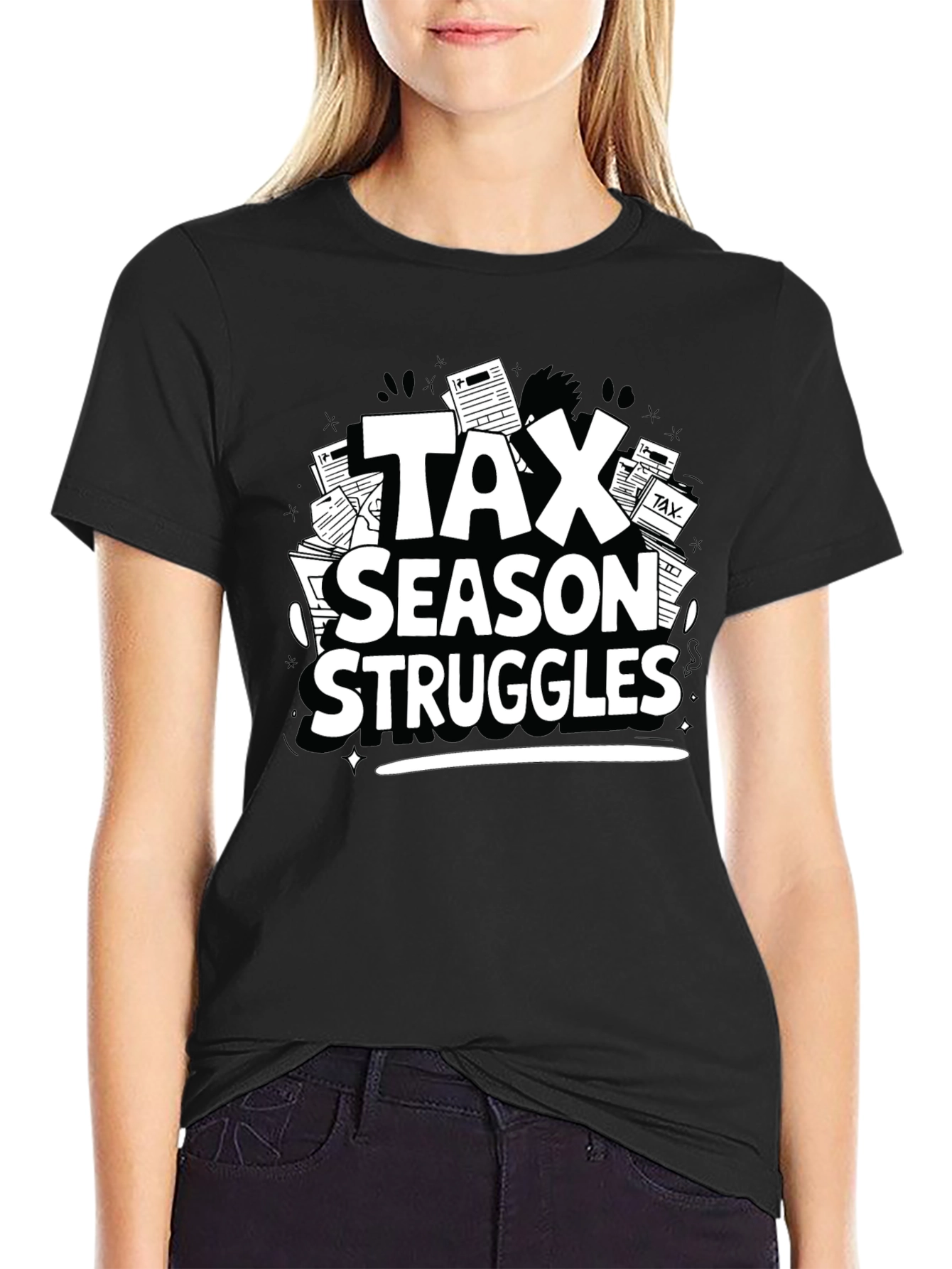 Tax Season Struggles T-Shirt