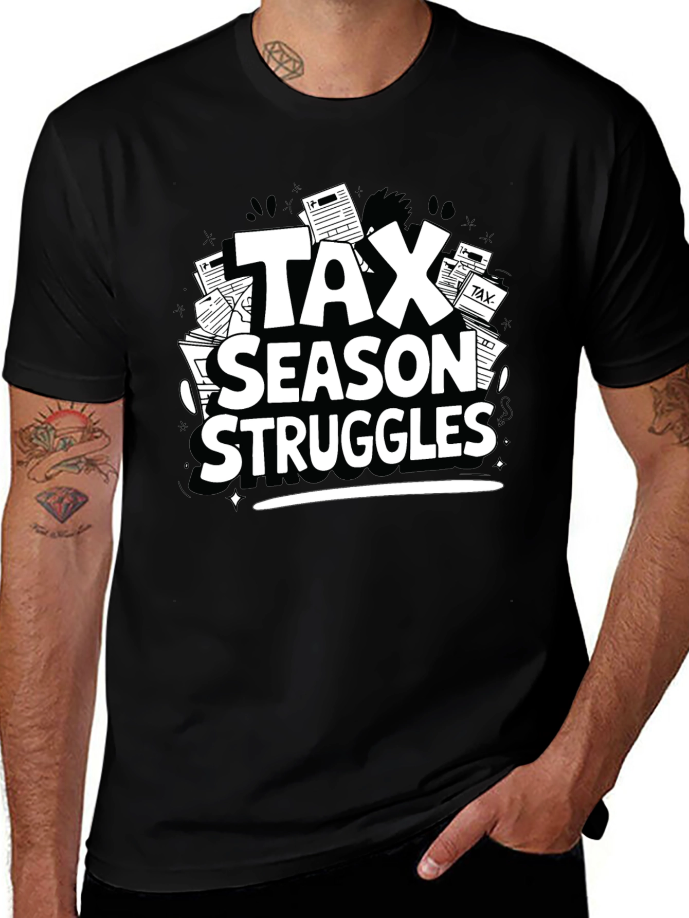 Tax Season Struggles T-Shirt